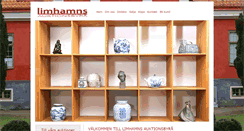 Desktop Screenshot of limhamnsauktionsbyra.org